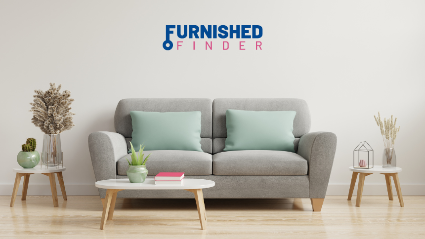 Furnished Finder listing example showing a simple, fully equipped rental space for travel nurses and long-term contractors seeking affordable monthly housing.